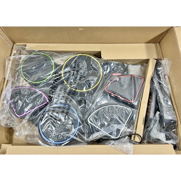 Rock Revolution 2008 Konami PlayStation 3 Drum Set Bundle New Open Box Complete - Picture 10 of 15